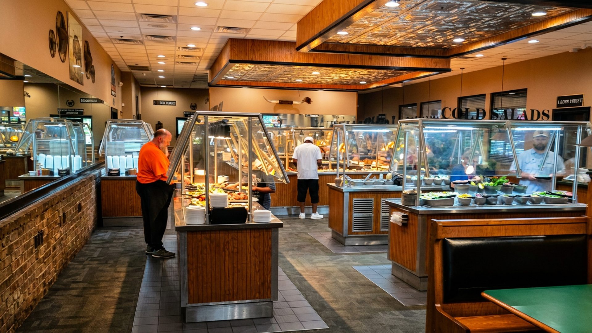 The buffet: something for everyone