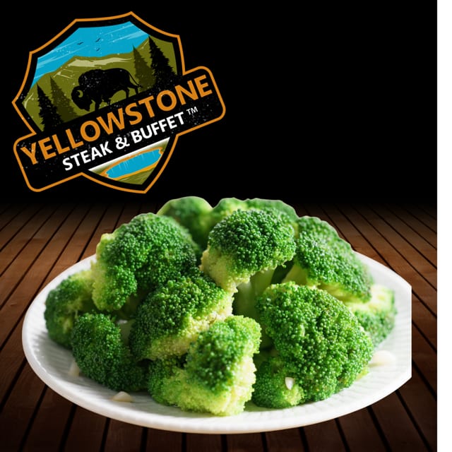 Steamed Broccoli.