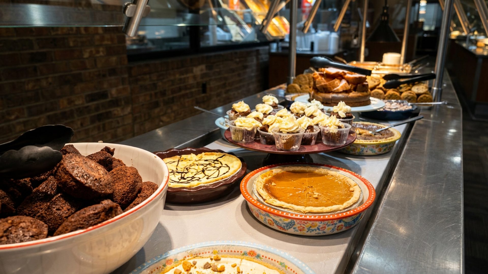 Save room for the dessert bar