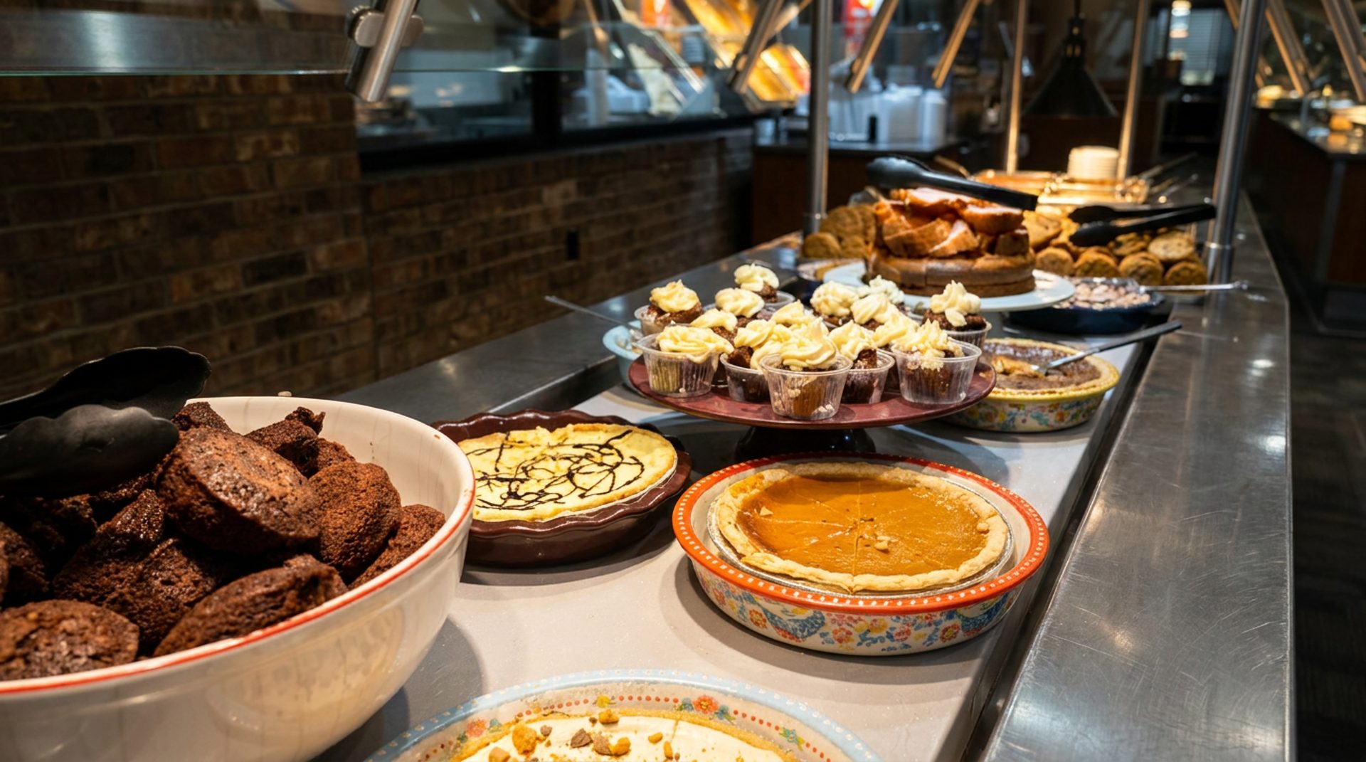 Save room for the dessert bar