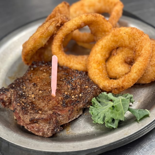 8oz Angus Sirloin.