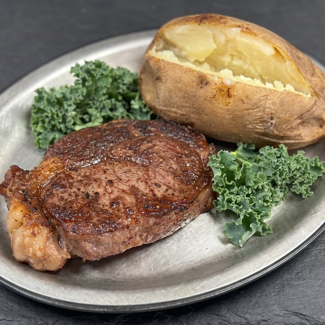 10 oz Ribeye.